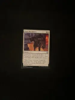 Open the Armory #34 (NM) [Commander Legends] Magic MTG Cards - Image 1