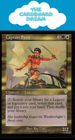 Captain Sisay Invasion #237 Rare Magic The Gathering Card MP - Image 1