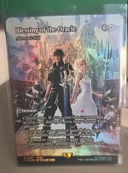 Blessing of the Oracle - Akroma's Will (Showcase) Final Fantasy: Foil - Image 1