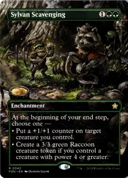 NM - Sylvan Scavenging (Borderless) R Foundations 342 - Image 1