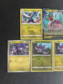 Noivern V/Noivern + Noibat (x3/1RevHOLO) 5-card mixed Pokemon lot - ships PWE - Image 4