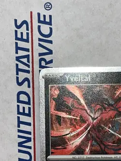 Pokemon TCG Yveltal Stamped GameStop Promo Exclusive! Mega Evolutions NM Holo - Image 5