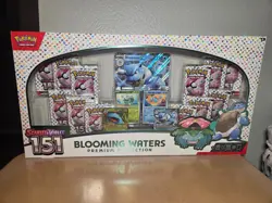 Pokemon Scarlet & Violet 151 Blooming Waters Premium Collection Box Sealed - Image 2