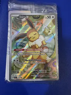 2025 Pokemon Scarlet And Violet Prismatic Evolutions Eevee Promo #173 - Image 2