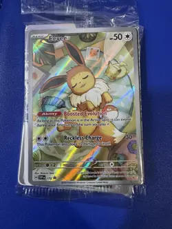 2025 Pokemon Scarlet And Violet Prismatic Evolutions Eevee Promo #173 - Image 4