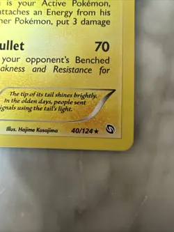 Pokemon TCG - AMPHAROS - Dragons Exalted 40/124 Rare Holo - Image 4
