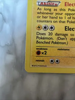 Pokemon TCG - AMPHAROS - Dragons Exalted 40/124 Rare Holo - Image 5