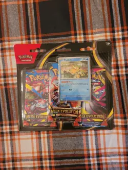 LOT OF 2 Pokemon Mega Evolution 3 Pack Blister Psyduck Fast Shipping - Image 2