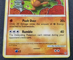 Pokemon TCG HGSS Unleashed - Sudowoodo 9/95 Holo Rare NM - Image 3