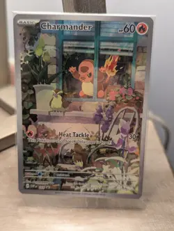 Pokemon Charmander SVP-044 Obsidian Flames ETB Promo Illustration Rare Sealed A - Image 1