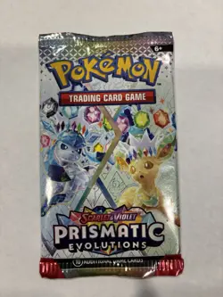 22.0g ! HEAVY Prismatic Evolutions Booster Pack Pokemon TCG -Glaceon Artwork NEW - Image 2
