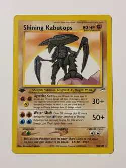 Shining Kabutops 1st Edition - Holo Neo Destiny 108/105 Secret Rare Pokemon TCG - Image 1