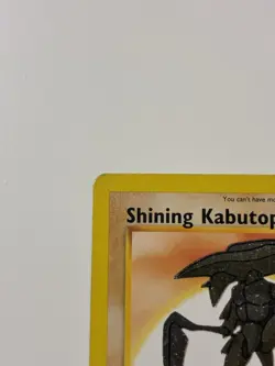 Shining Kabutops 1st Edition - Holo Neo Destiny 108/105 Secret Rare Pokemon TCG - Image 2