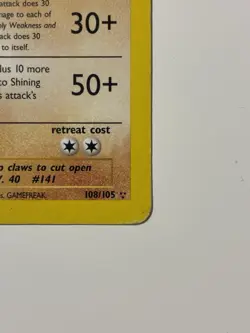Shining Kabutops 1st Edition - Holo Neo Destiny 108/105 Secret Rare Pokemon TCG - Image 5