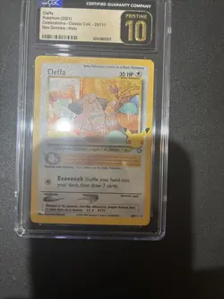 2021 Pokemon Cleffa Celebrations - Classic Coll. - 20/111 Neo Genesis - Holo. - Image 3
