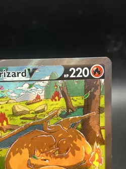 Pokemon TCG Charizard UPC Charizard V Black Star Promo SWSH260 - Image 3