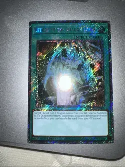 Yugioh! 1x Return of the Dragon Lords RA03-EN060 Platinum Secret Rare 1st Ed NM - Image 1