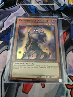 Yu-Gi-Oh! Kagemucha Knight - OP18-EN006 - NM Super Rare Unlimited Edition - Image 1