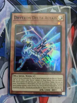 Yu-Gi-Oh! Drytron Delta Altais - OP16-EN013 - NM Super Rare Unlimited Edition - Image 1