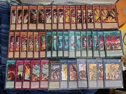 Yugioh 45 Card Rescue Ace Deck Core Hydrant Impulse Turbulence - Image 1