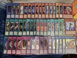 Yugioh 50 Card Invoked Dark Magician Deck Core Fusion Aleister Chaos - Image 1