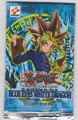 Yu-gi-oh Factory Sealed Legend of Blue Eyes White Dragon Exact Pack RARE 2002 728192490040 - Image 2