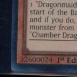 2025 YU-GI-OH! 1ST EDITION #RA04-EN032 CHAMBER DRAGONMAID ULTIMATE RARE STAMPEDE - Image 5