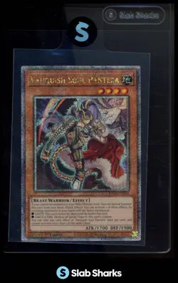 2025 YU-GI-OH! #RA04-EN044 1ST EDITION VANQUISH SOUL PANTERA SECRET RARE - Image 1