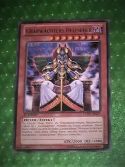 Yu-Gi-Oh LCJW-DE259, Grabwachters Hellseher "near mint", 1. Auflage - Image 1