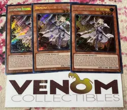 3x (M/NM) Dogmatika Ecclesia, the Virtuous RA01-EN020 Secret Rare 1st Ed. YuGiOh - Image 1
