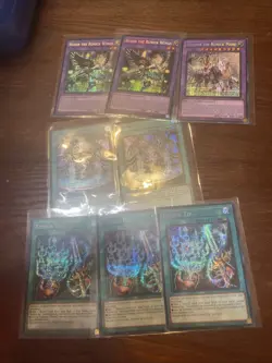 Yugioh Runick Lot Tip, Fountain, Wings, Sleipnir MP23 And MP24 Secret Rares - Image 1