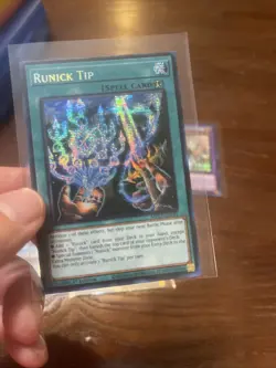 Yugioh Runick Lot Tip, Fountain, Wings, Sleipnir MP23 And MP24 Secret Rares - Image 3