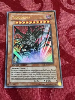 Yugioh Tragoedia JUMP-EN033 Ultra Rare Limited Edition LP - Image 1