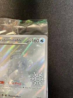 Crabominable 149/142 Holiday Calendar Promo, SEALED! Pokemon Card, NM - Image 3