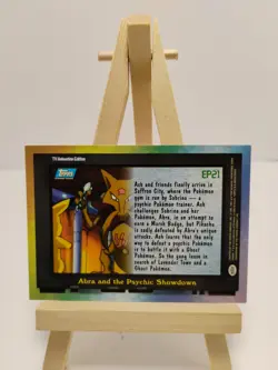 Pokemon Topps Card - EP21 Abra and the Psychic Showdown - Image 2
