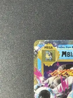 Pokemon TCG Mega-M Blastoise EX XY Evolutions Holo Rare Card 22/108 - Image 5