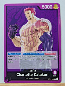 Charlotte Katakuri OP11-062 - A Fist of Divine Speed - One Piece CCG Card - Image 1