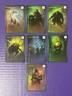 Wonders Of The First 36 Foil Card Lot NM/M - Image 3