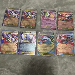 Pokemon MEGA EVOLUTIONS 7 Card Ultra Rare Lot - EX FULL ART IR - Lightly Played+ - Image 4