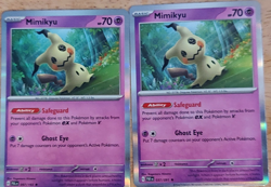 2 Pack Pokemon Mimikyu #37 Trading Card Game Holo TCG CCG - Image 1