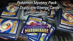 Twilight Masquerade 10-Card Mystery Pack Pokemon Near Mint English No Duplicates - Image 1