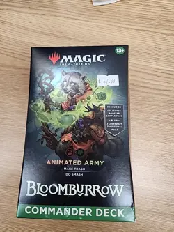 Bloomburrow Commander Deck - Animated Army MTG Brand New Sealed - Image 1