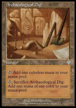 Hero Deal, English - 4 x MTG Archaeological Dig Invasion - Image 1