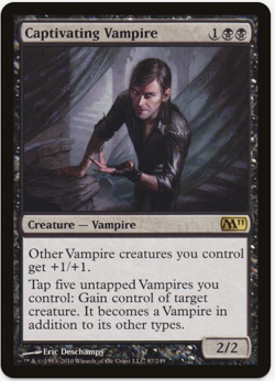 1 x Captivating Vampire - M11 - LP - MTG - Image 1
