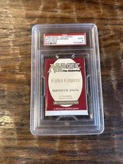 Fallen Empires Booster Wax Pack English MTG 1994 Graded PSA 9 18733955 - Image 1