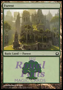 Forest #273 4x FOIL RTR MTG Return to Ravnica Basic Land MINT green - Image 1