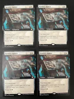 MTG- Kemba's Banner x4 - All Will Be One: Commander - Extended Art - Image 1