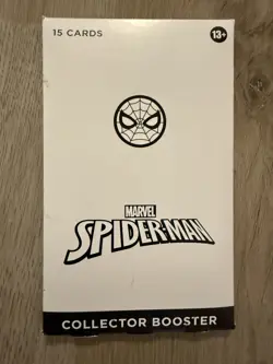 Marvel Spiderman SEALED Collector Booster Pack MTG - Image 2