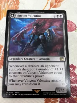 Vincent Valentine / Galian Beast 0125 Final Fantasy FIN MTG NM - Image 1