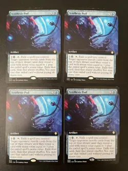 MTG- Synthesis Pod x4 - All Will Be One: Commander - Extended Art - Image 1